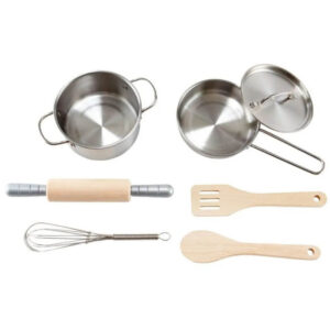 Chef's Cooking Set - Σετ Κατσαρόλες Και Αξεσουάρ Μαγειρέματος - 7 Τεμ. (E3137)