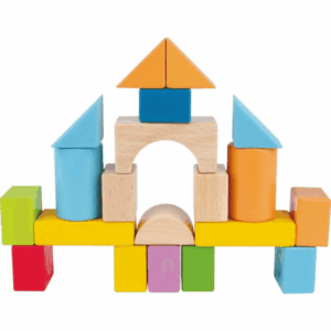 Alternative view of Hape Ξύλινο Σετ Τουβλάκια Beech Block Count N' Build 20Τμχ (E8388A)
