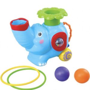 Alternative view of Παιχνιδολαμπάδα Playgo Ζωάκι Ελεφαντάκι Pop N Hoop Roller με Μουσική για 12+ Μηνών 2993