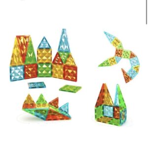 Alternative view of Παιχνιδολαμπάδα Geomag Magnetic Tiles Gems 16pcs. (PF.224.100.00)