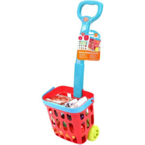 Alternative view of Παιχνιδολαμπάδα Playgo Καρότσι-Rolling Shopping Basket 17 Τμχ (3246)