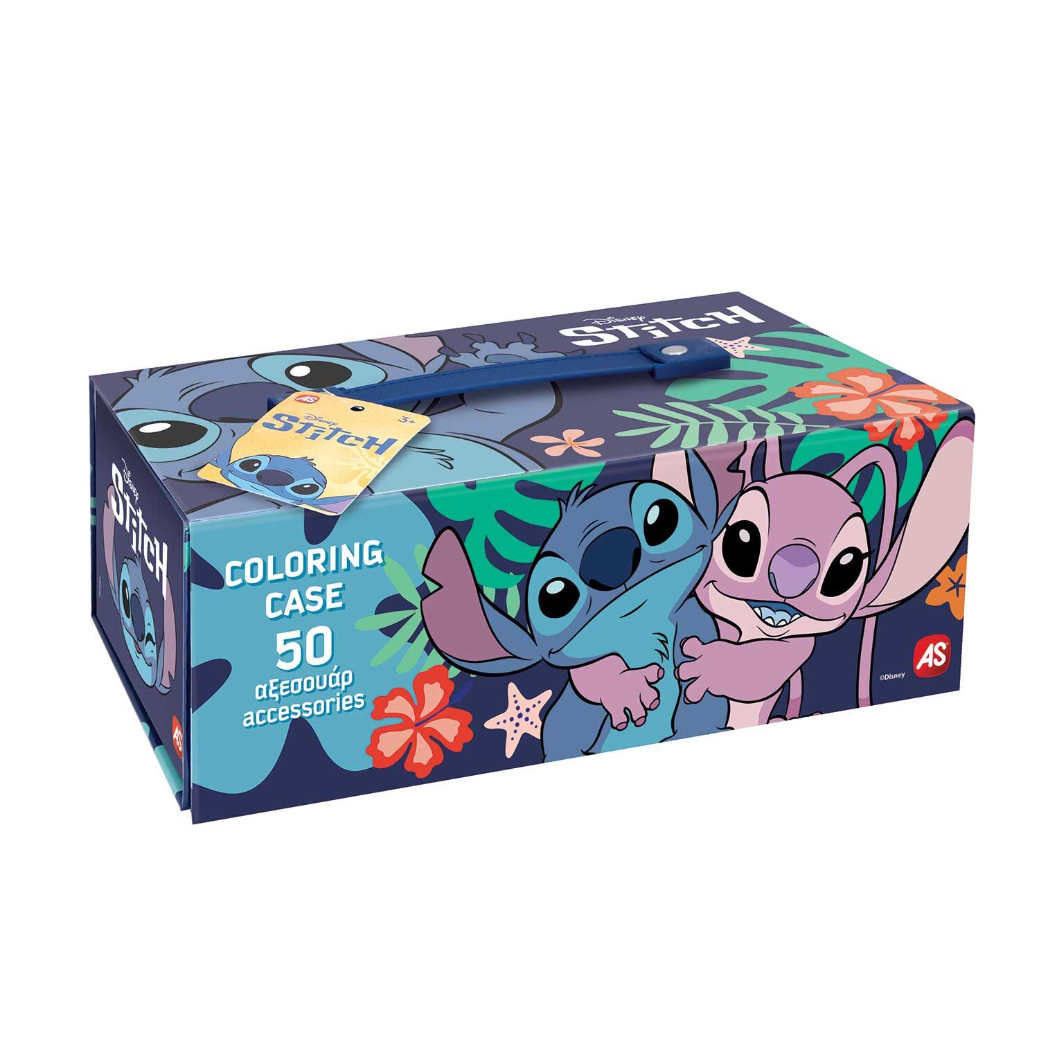 AS Σετ Ζωγραφικής Σε Χάρτινο Βαλιτσάκι Disney Stitch Για 3+ - Image 6